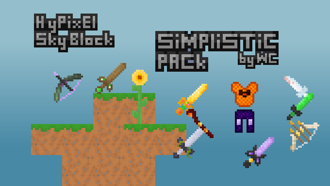 skyblock hypixel texture pack 1.8.9